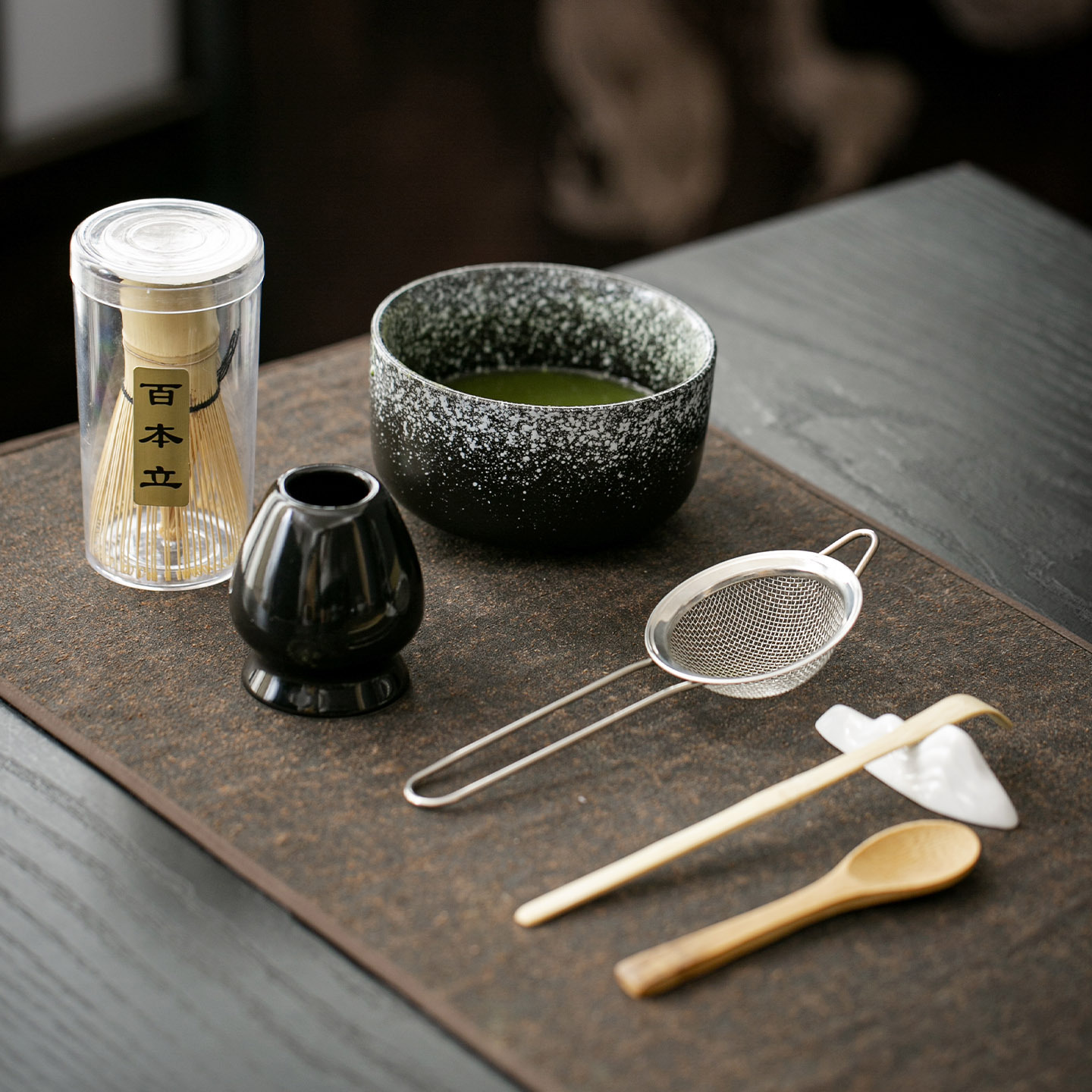 Японская чаша для матча в стиле Ins, набор чайных инструментов
