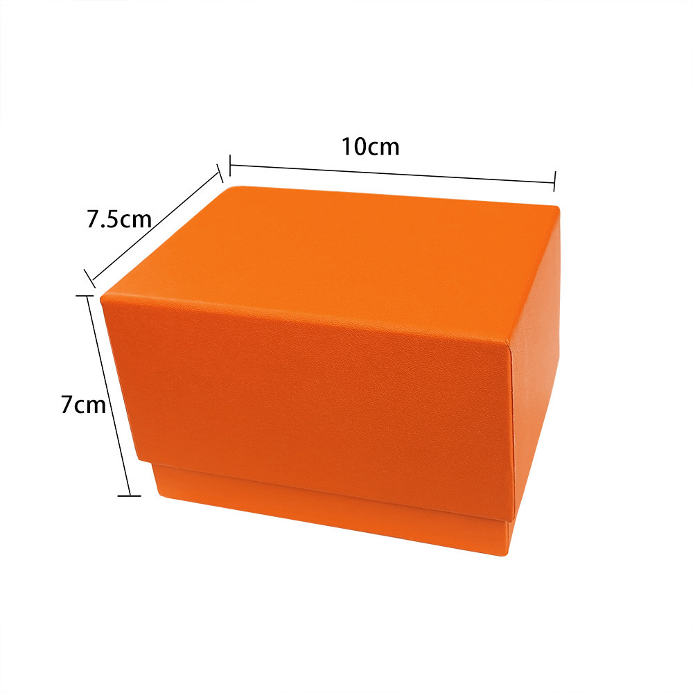 Exquisite cardboard gift box wholesale rectangular small pillow heaven and earth cover watch box paper watch gift box
