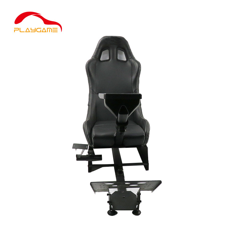 Classic Racing Simulator Game Bracket PL with Direct Drive Steering Wheel Seat