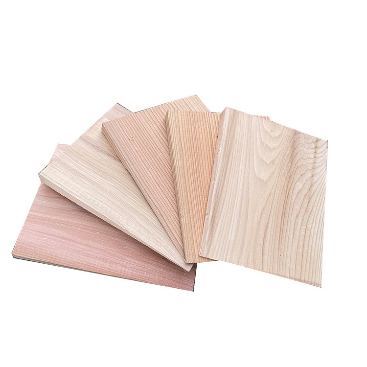 Red Cedar Knot-Free Roof Ceiling Wall Decoration Wood Tiles Wooden House Paint-Free Sauna Room Ceiling Panels