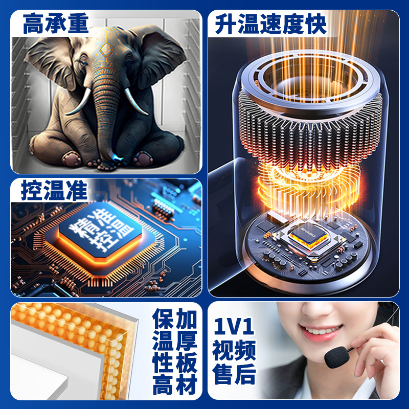 Electric Constant Temperature Blast Drying Oven Large Industrial Oven Hot Air Circulation Oven Dryer Mingtu Technology