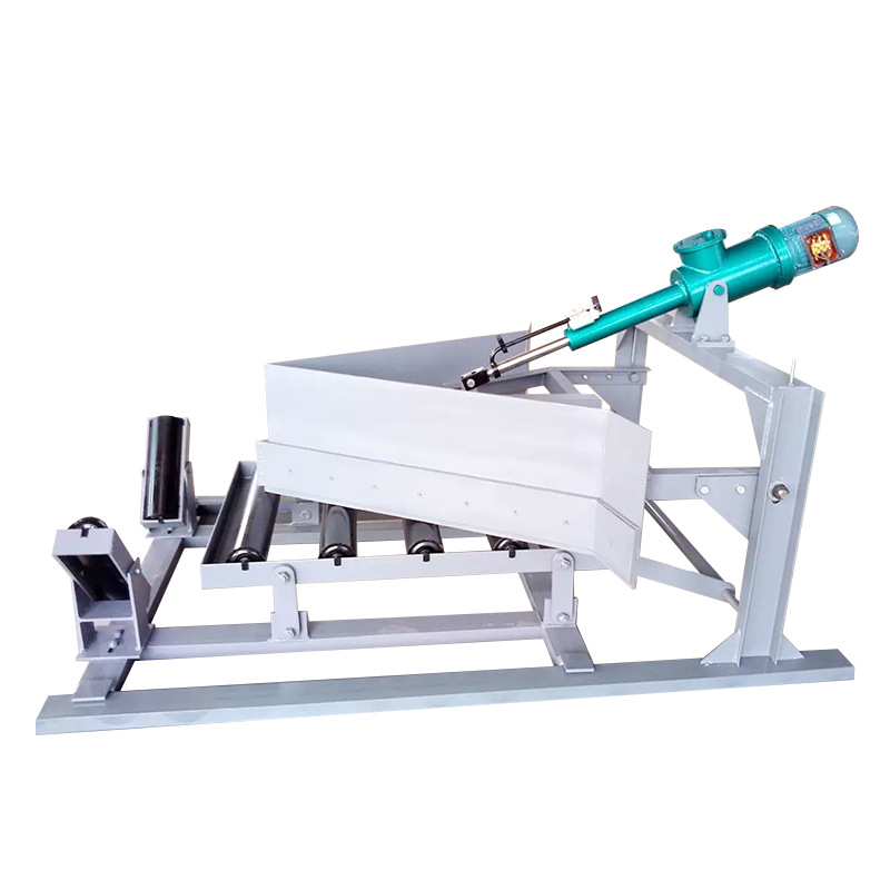 Electro-hydraulic plow-type unloader single side double side variable groove angle plow-type unloader discharge valve coal mine conveyor