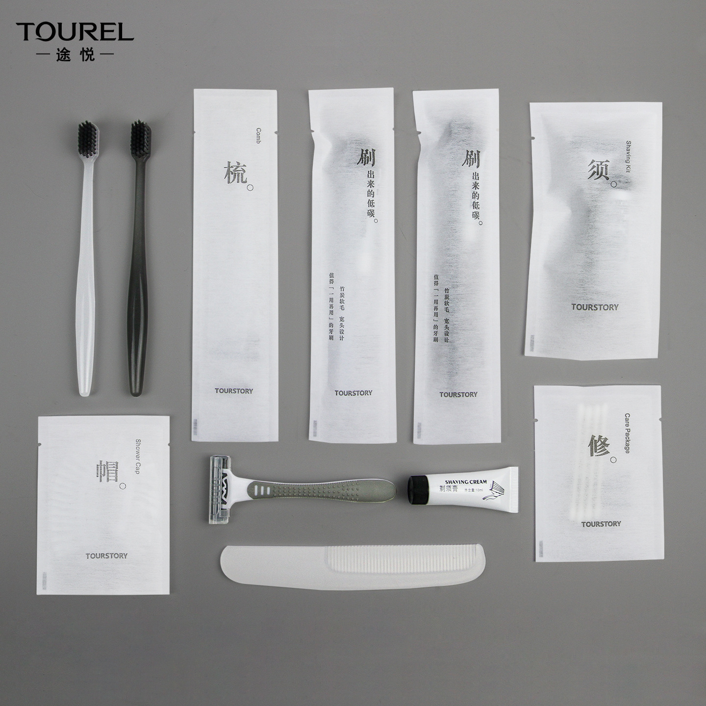 Tuyue Hotel Supplies Disposable Toothbrush Set All Seasons Same Style B&B Hospitality Washing Wholesale Toothbrush with Toothpaste
