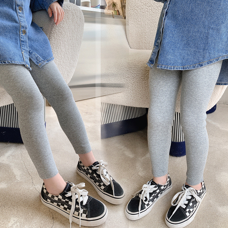 Children's Leggings for Girls, Spring and Autumn 2025 New Style, Stylish Thin Leggings for Girls, Suitable for Wearing Outside, Toddler Pants