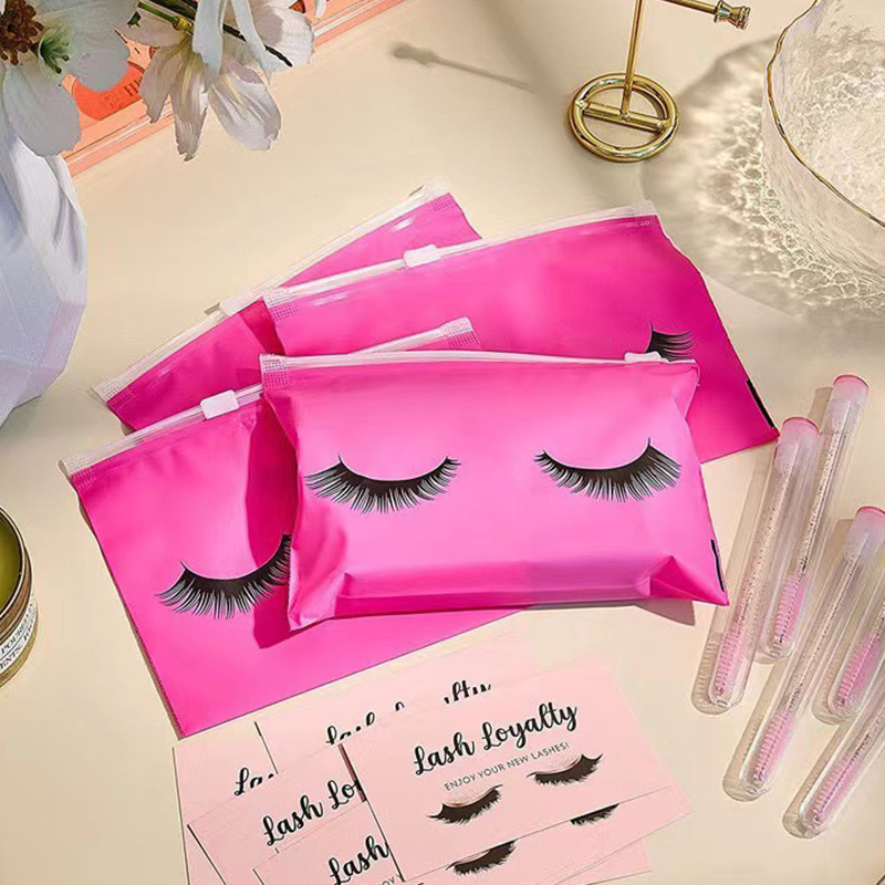 Прямые поставки, косметичка с молнией, розовая и черная сумка для хранения макияжа