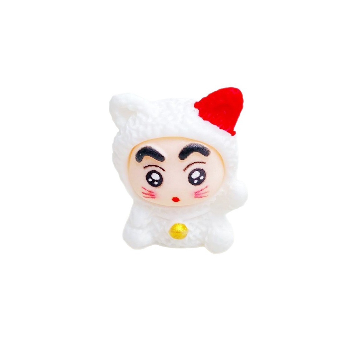 Medium-Sized Solid Color Animal Shin-Chan Resin Cute Cartoon Figurine Creative Small Doll Live Blind Bag