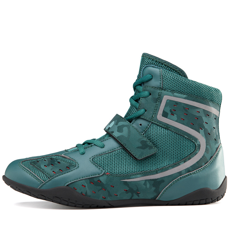 Boxing Shoes, High-Top Boots, Men's and Women's Sanda Shoes, Fighting Shoes, Fighting Shoes, Training Competition Shoes, Wrestling Shoes, Fighting Shoes