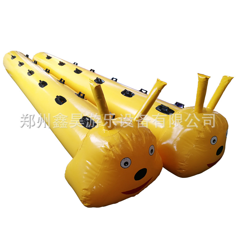 Fun Games Stars Holding Moon Dryland Dragon Boat Inflatable Games Prop Manufacturers Dynamic Five Rings