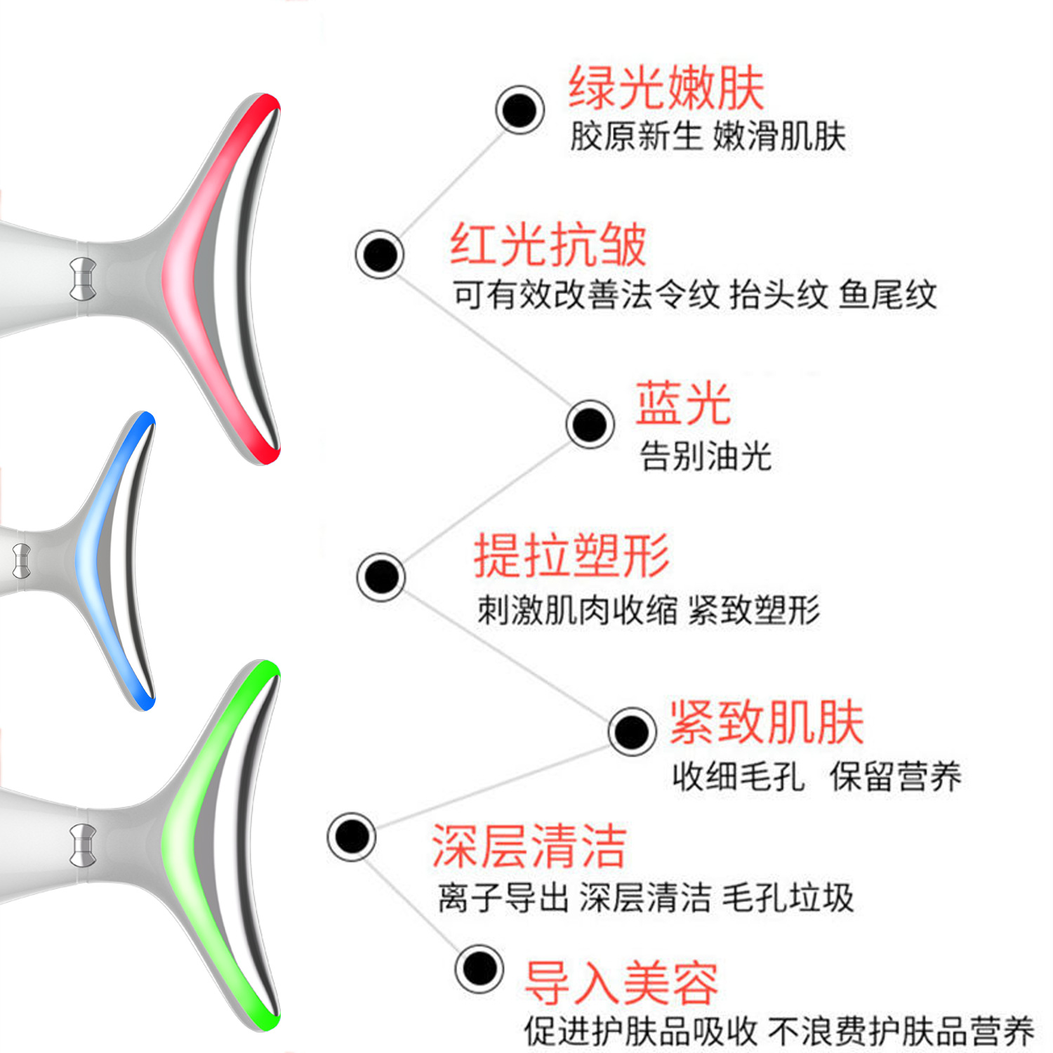 Cross-border neck beauty instrument neck beauty instrument neck pattern instrument micro current neck face dual-use French pattern neck pattern massage instrument