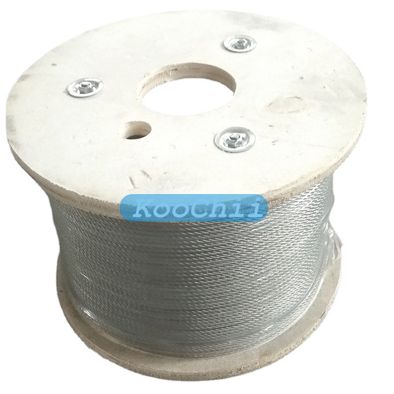 304 stainless steel wire rope 7*19 6 8 10 12 14 16 20mm anti-rust anti-rotation plastic coated