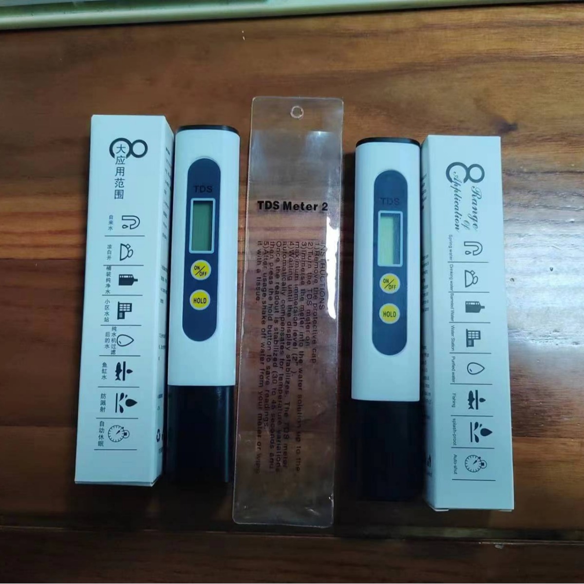 В наличии, горячий TDS тестер, измерительный карандаш для воды, домашний двухкнопочный тестер качества воды, импортный TDSM2