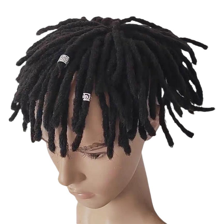 Hip-Hop Style Dreadlock Wig One-Piece Trendy Hairstyle Retro Style Charm