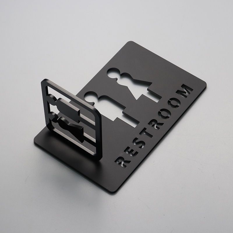 Wholesale toilet sign men's and women's toilet bathroom creative sign sign sign sign sign side mounted