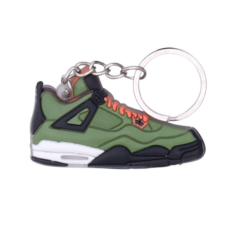 Jordan 4Th Generation Basketball Keychain Aj4 Keychain Off White Joint Pendant Small Gift