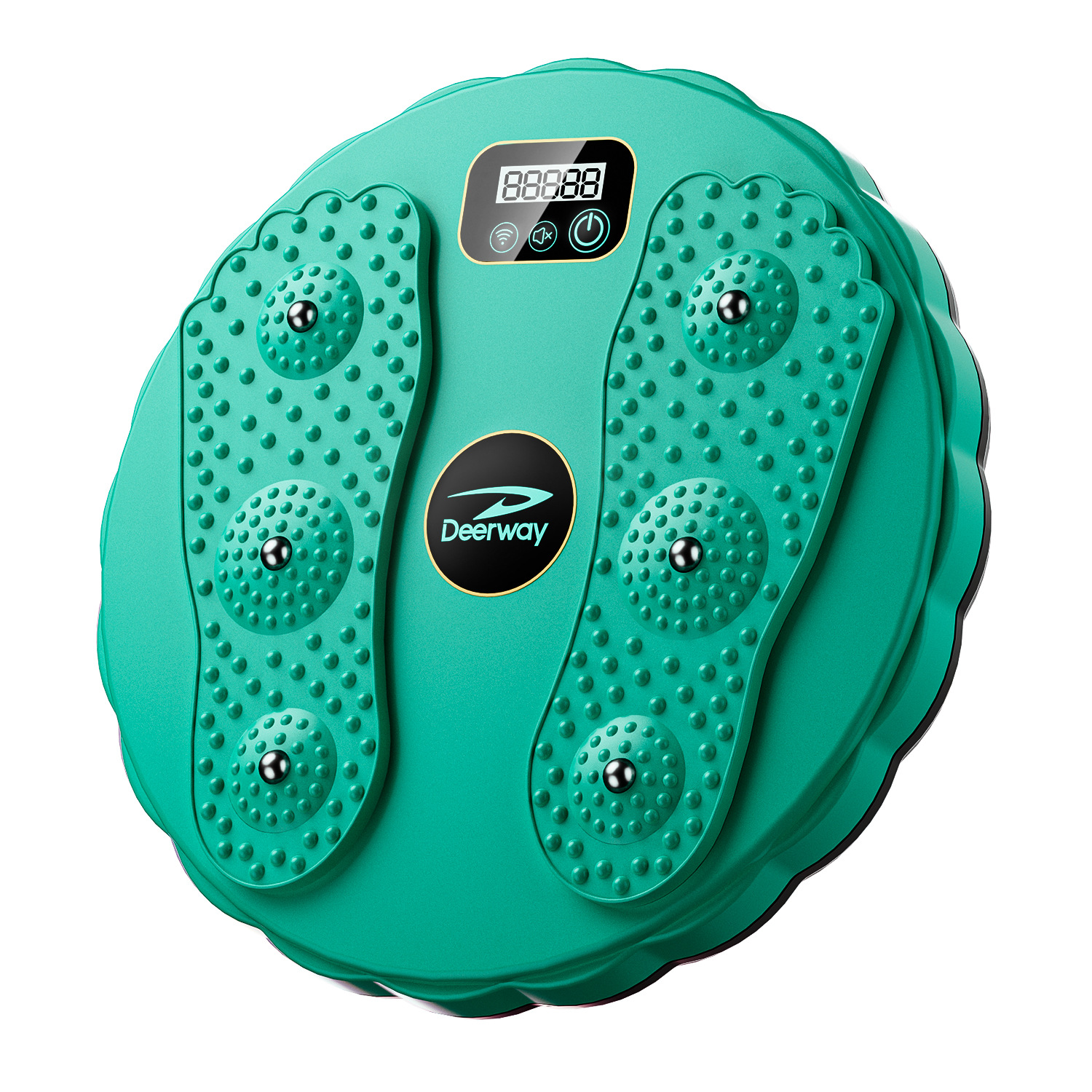 Cross-Border Innovative Waist Twisting Disc Sports Fitness Smart Counting Waist Twisting Machine Massage Sports Waist Slimming Fat Shaping Equipment