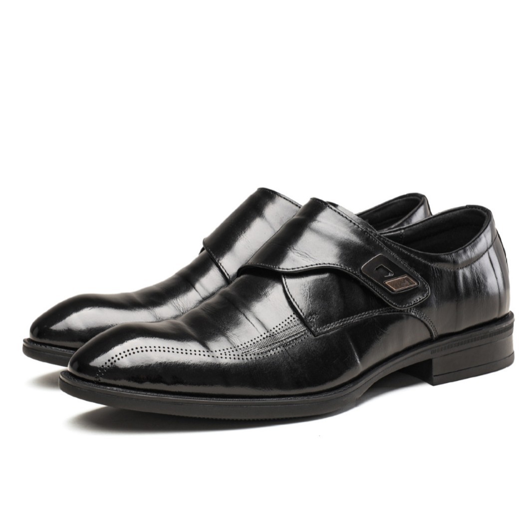 NS8881 first layer cowhide new men's formal business leather shoes casual low-top slip-on men's shoes single-layer shoes