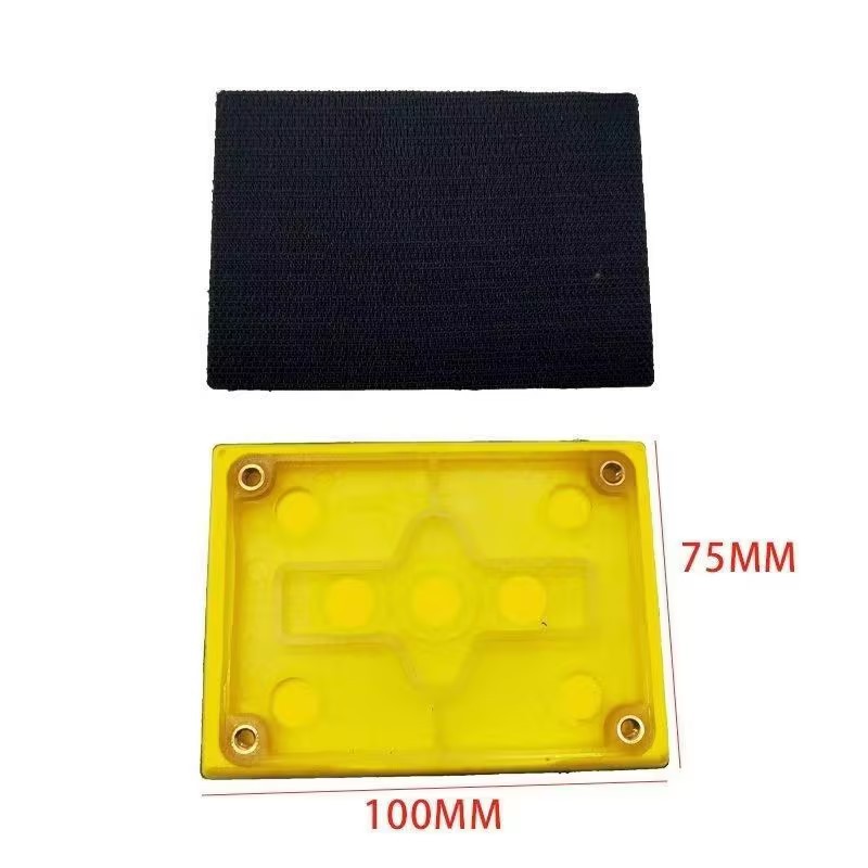 70Mm*100Mm Pneumatic Square Grinder Chassis Small Square Machine Soft Cushion Cushion