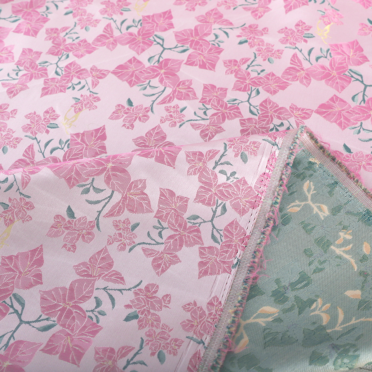 "FS087 Triangle Plum" New Chinese Imitation Song Brocade Jacquard Fabric National Style Hanfu Vest Jacket Clothing Fabric