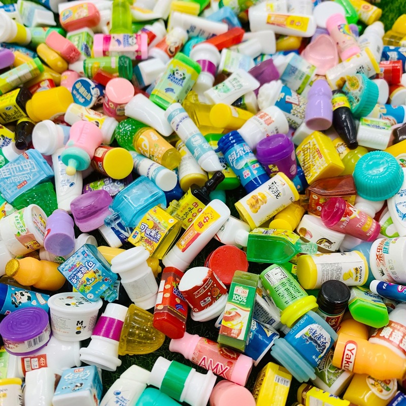 Simulation convenience store supermarket series instant noodle barrel food play box tide play lucky bag mobile phone case DIY resin accessories