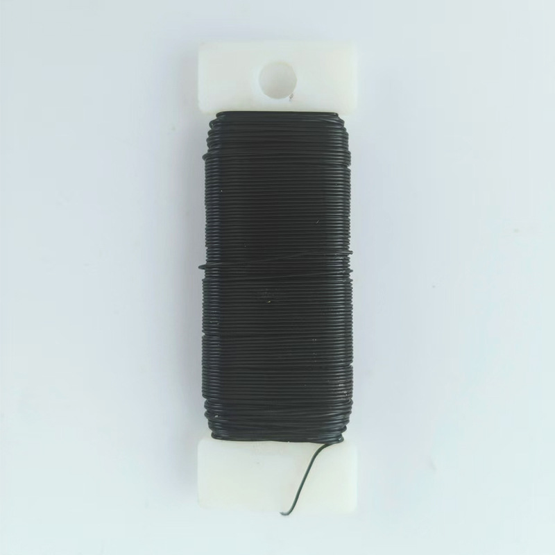 No. 22 Christmas green metal wire floral fine wire DIY painted wire 0.7mm garden binding wire