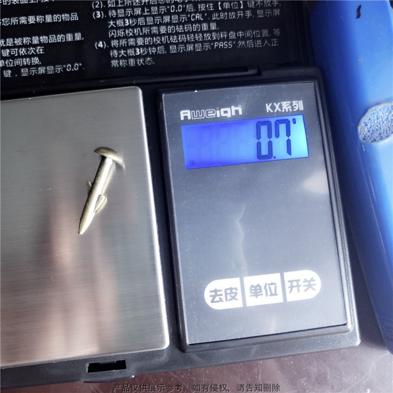 Factory direct custom shaped specifications sand nail shoes metal zinc alloy shoe nail decorative nail