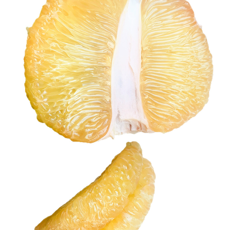 Thai Golden Pomelo, Emerald Red Heart Honey Pomelo, Xishi Honey Pomelo, Pure Sweet Fresh Fruit for Pregnant Women, Green Peel and Red Flesh Pomelo