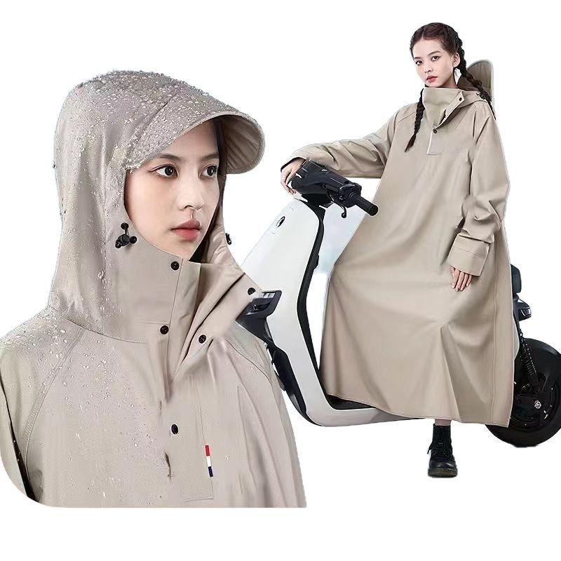 Electric Car Battery Car Raincoat Long People and Cars Separated Full Body Rainstorm Protection for Men and Women Adult Riding Poncho