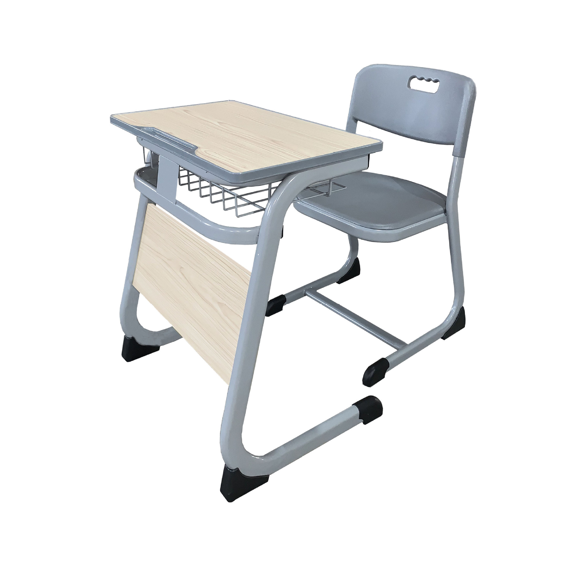 Custom Writing Desk and Chair Home Children's Study Table Primary and Secondary School Students Desk and Chair Set Lifting Adjustable Desk