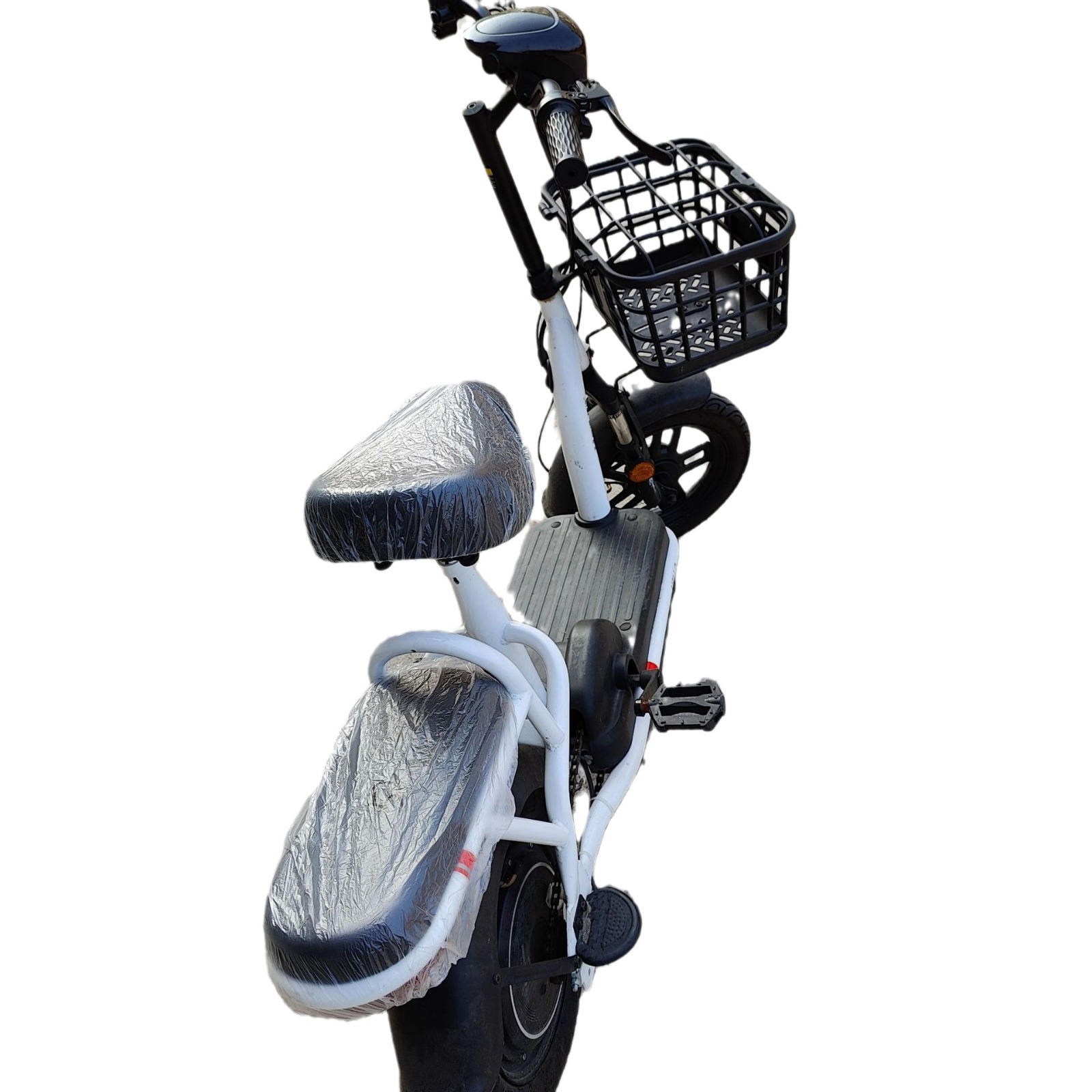 New national standard electric car rain cover universal disposable seat cushion cover bicycle transparent plastic protective seat cover