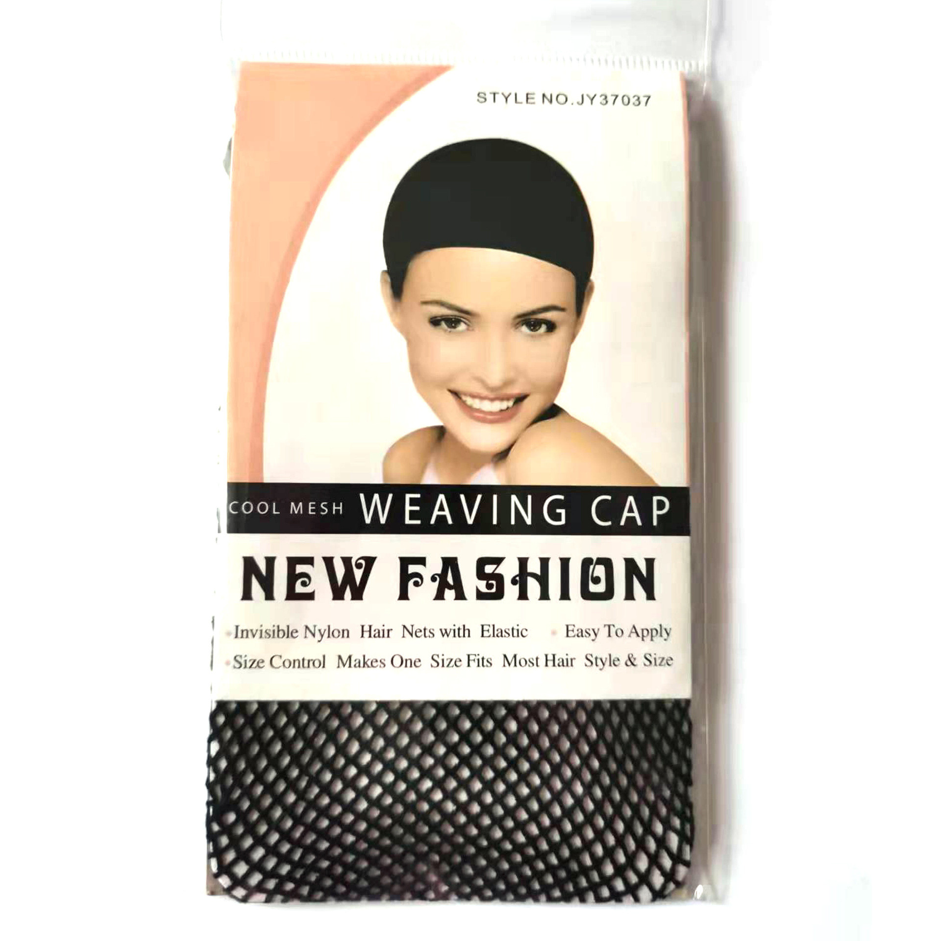 Hot selling wig hair net two head through head cover invisible elastic net cos hair Net Net Net cap wholesale