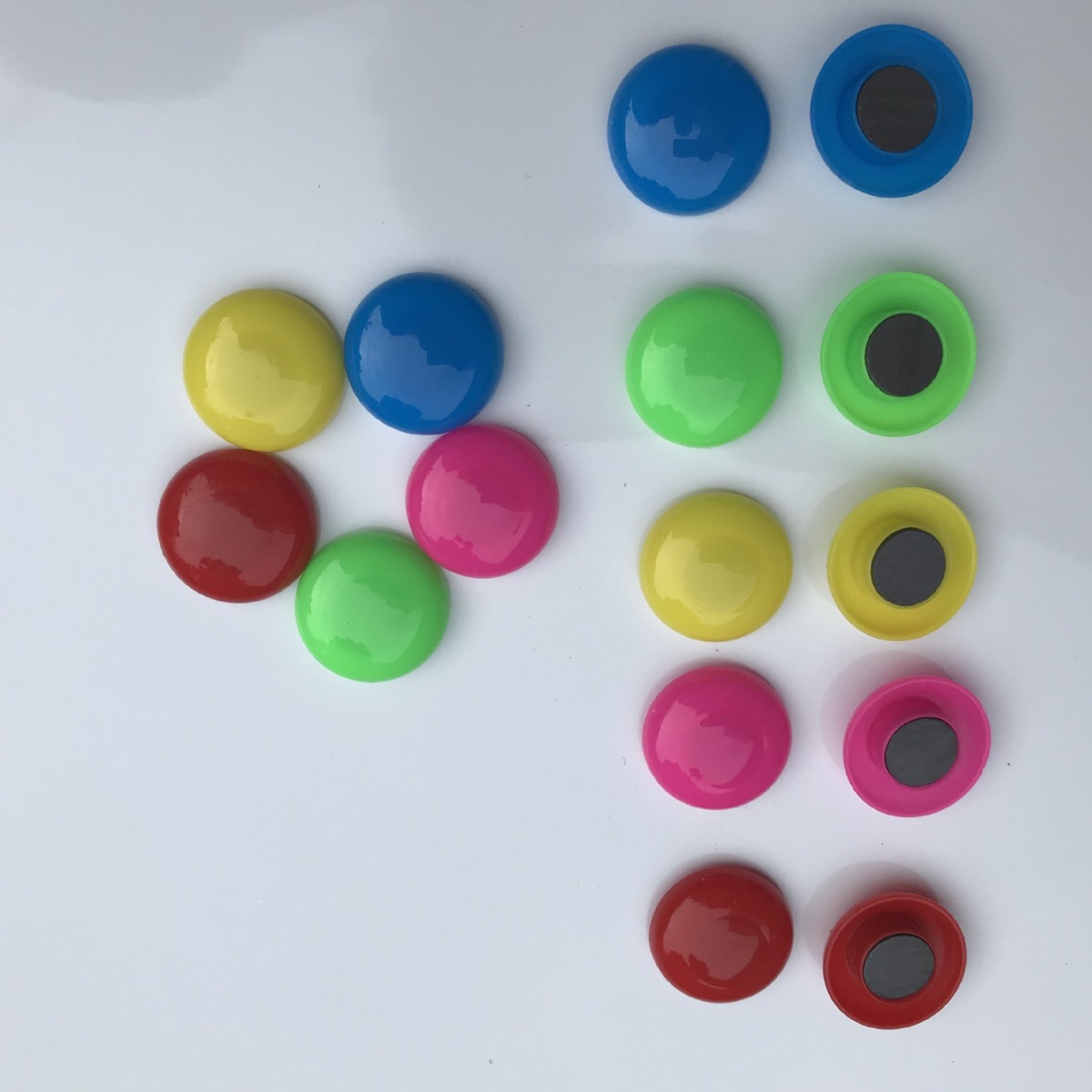 Round Whiteboard Magnetic Beads (Magnetic Beads) 3cm Candy Color Magnetic Beads Office Culture and Education Powerful Magnetic Beads (Magnetic Beads