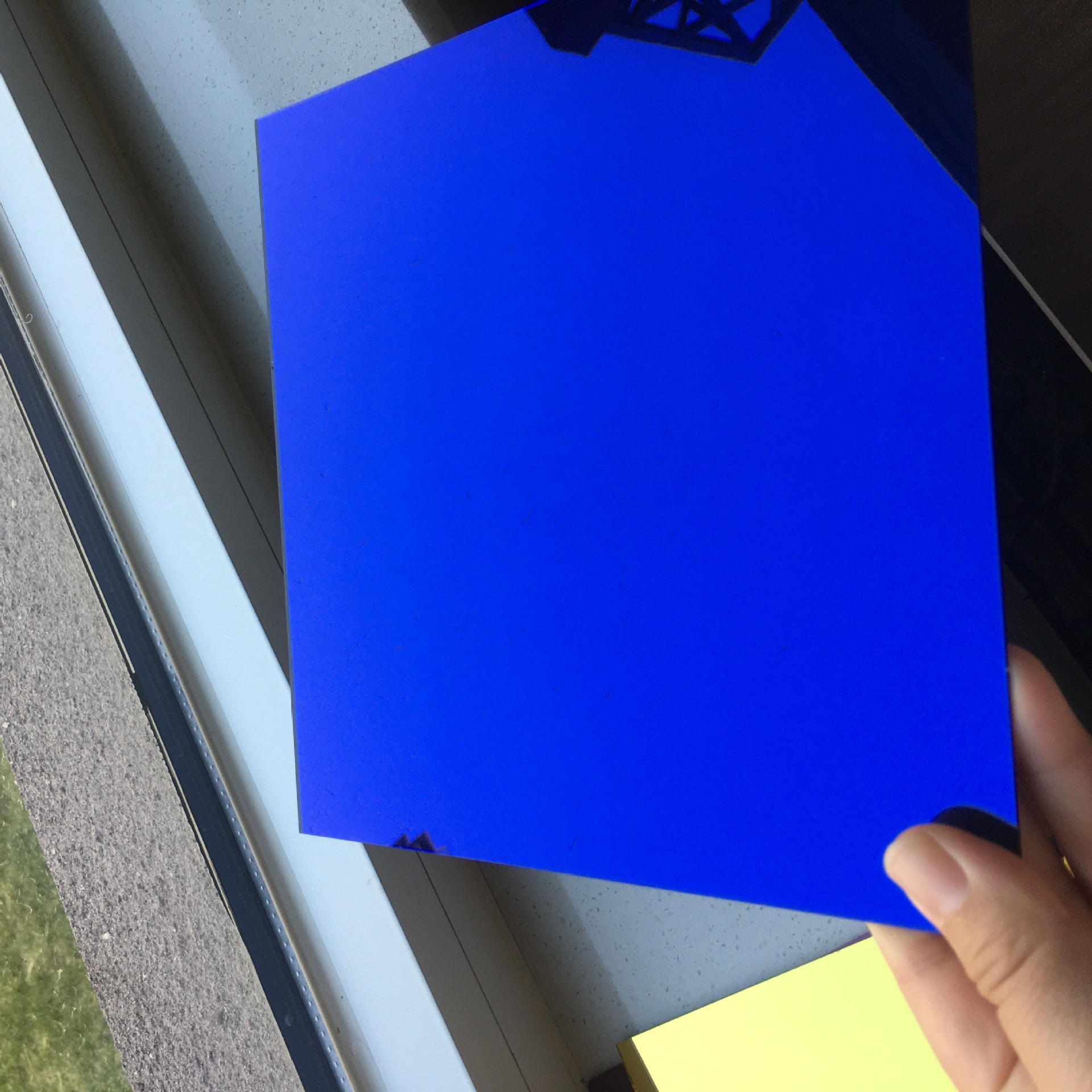 Colored Lens Cutting Mosaic Glass Ultra-Thin Colored Mirror Original Piece Decorative Processing Custom Decorative Glass Lens