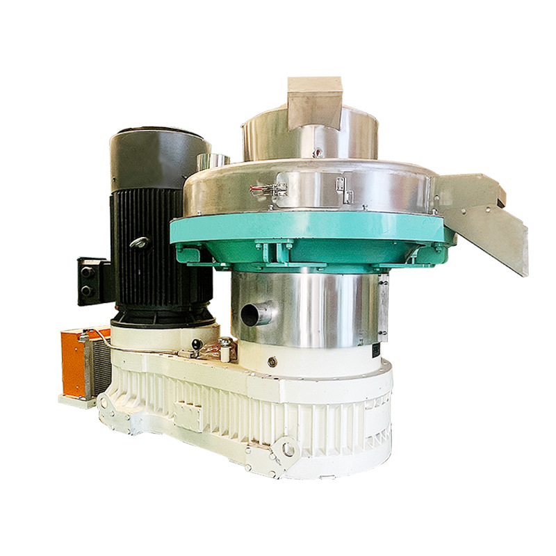 Biomass pellet machine fuel production machine large sawdust straw cow dung briquetting machine sawdust shavings vertical ring mold