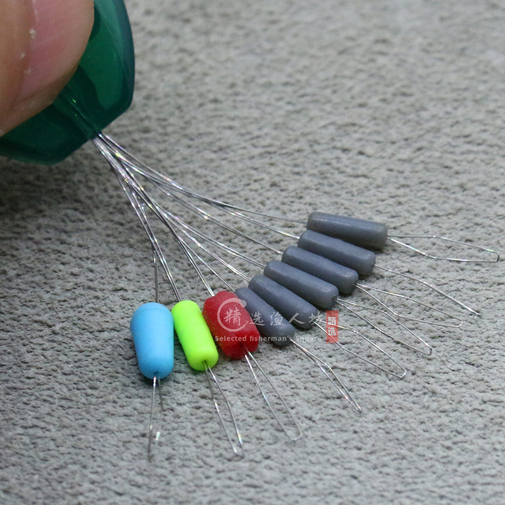 Yirenfang Space Bean Silicone Gray Competitive Tight Black Pit Flying Four Corners Anti-Tangle Top Bean Fishing Gear Small Accessories in Bulk