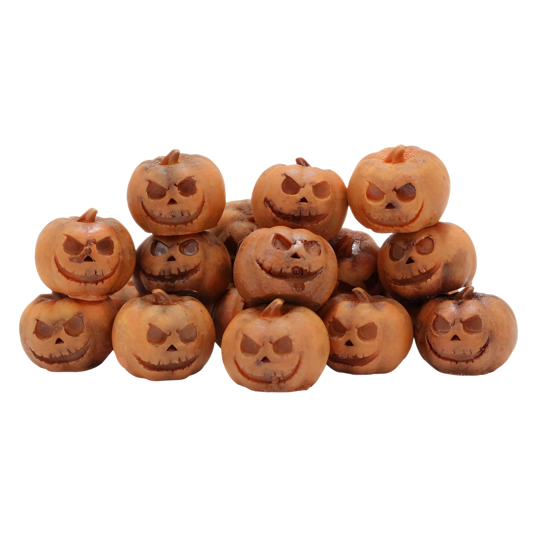 ghost head small pumpkin ornaments suit resin Halloween party garden decoration micro landscape paving stone suit