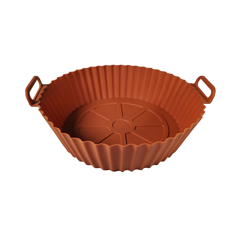 Amazon Explosive Air Frying Pot Pad Thickened Food Grade Silicone Baking Pad Household Air Frying Pot Baking Pan