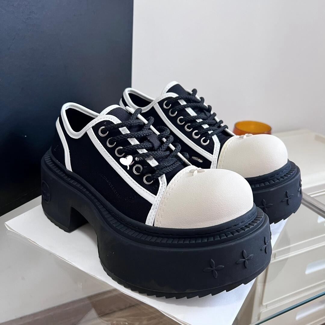 Кроссовки высокой версии, винтажные, из натуральной кожи, платформенные туфли, модные бренды, цветные канвасные туфли для женщин