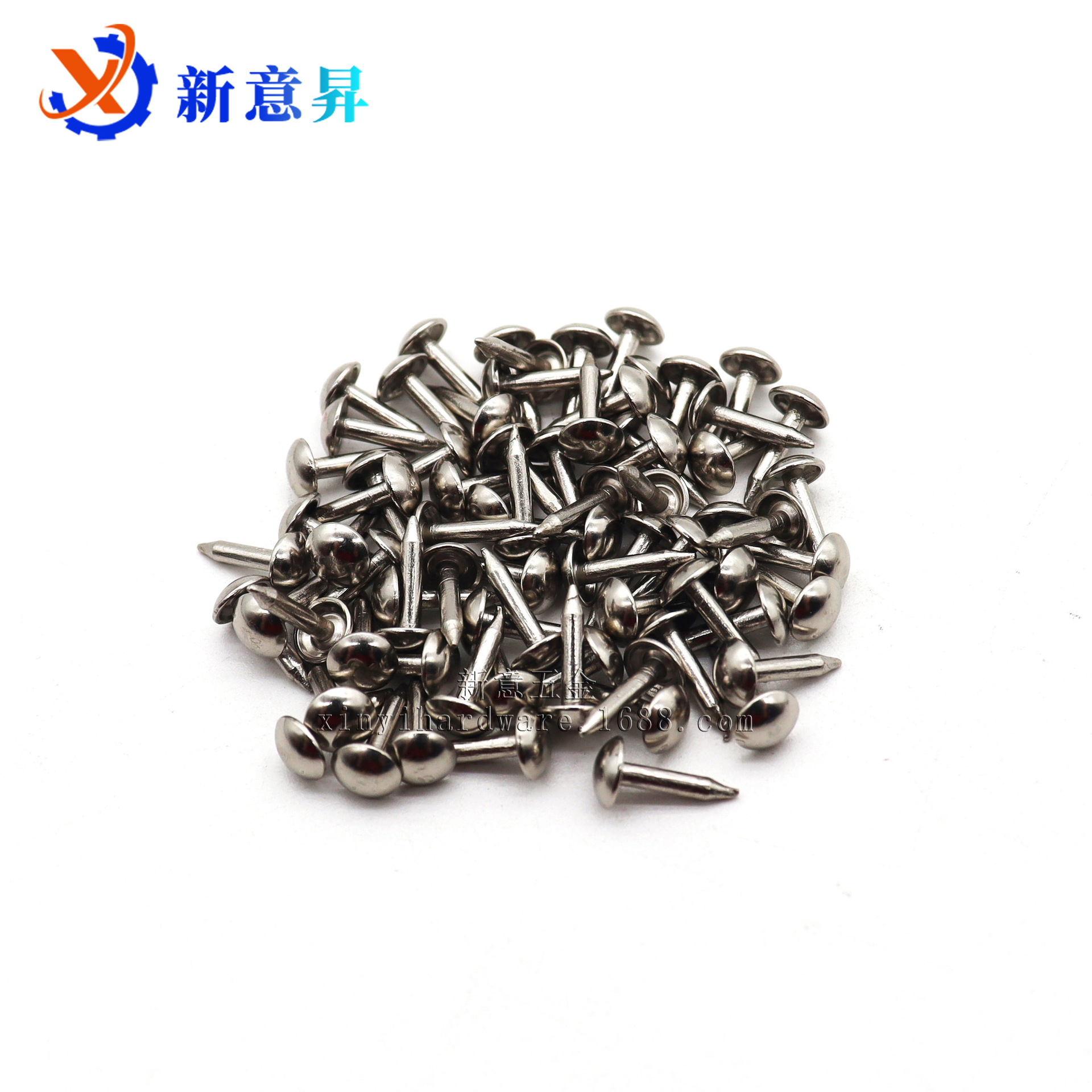 5mm Antique Copper Nails with Round Heads, Gold Drum Nails, Mini Box Decorative Small Nails, Thumbtacks, Sofa Foam Nails