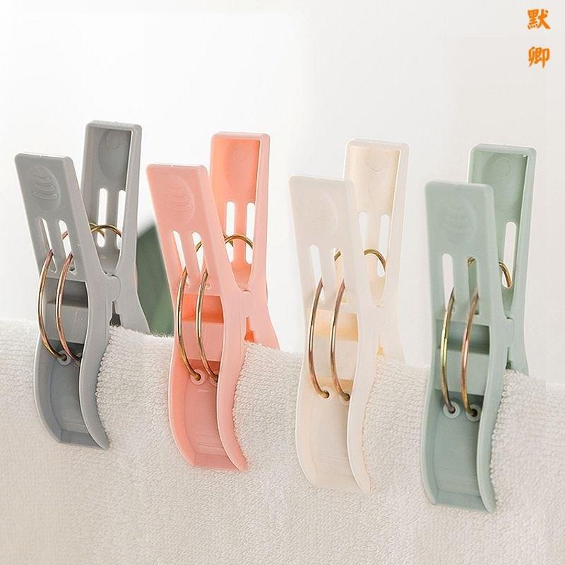 Thickened Plastic Clothes Drying Clips for Quilts and Clothes, Large Household Strong Windproof Clothespins for Drying Sheets and Quilts