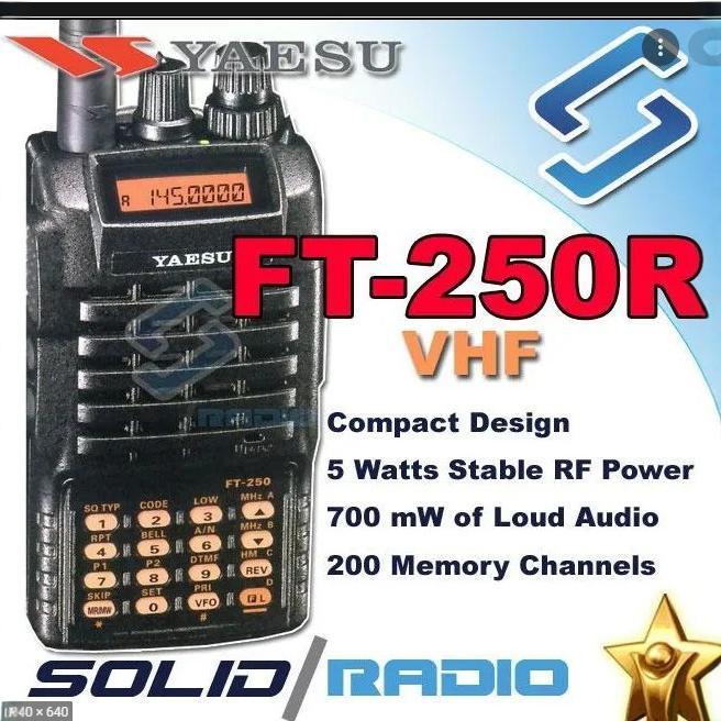 YAESU Baezhou FT-250R/E FM walkie-talkie VHF FM transponder VHF factory wholesale