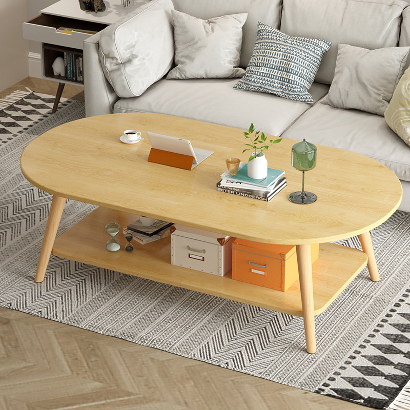 Flash Sale Direct Supply Coffee Table for Rental Apartments, Small Apartment Table, Nordic Living Room, Modern Minimalist Bedroom, Simple Side Table