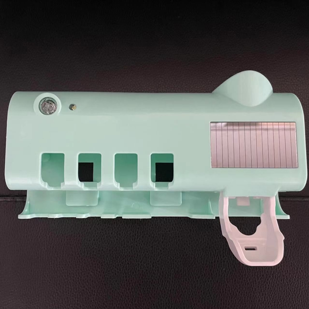 Disinfection toothbrush holder UV tooth sterilizer multifunctional toothbrush box toothpaste squeezer toothbrush stocker manufacturers