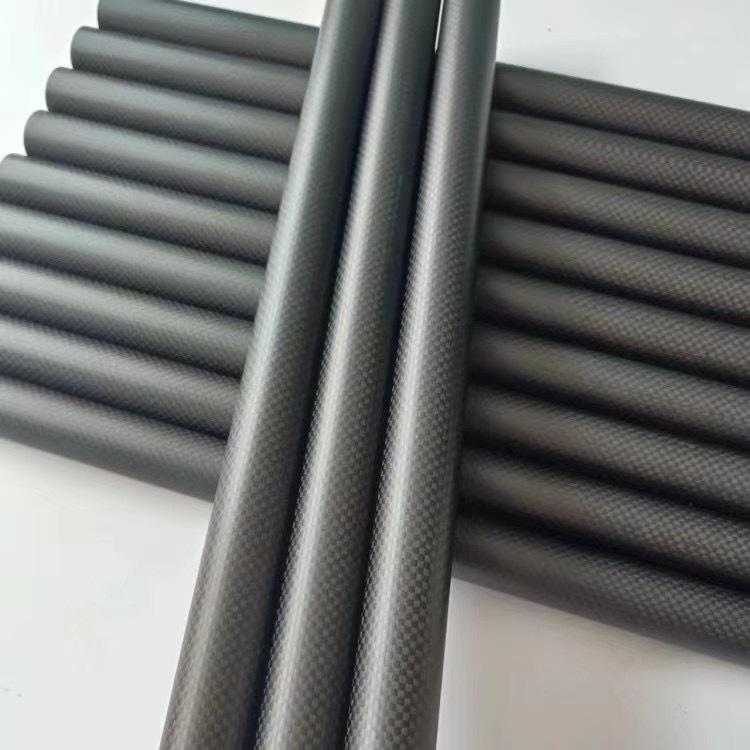 3K Carbon Fiber Tube Extra Large Diameter 5-550 Carbon Fiber Support Tube Thickness 1mm Long 10m Carbon Tube High Strength Carbon Fiber Tube