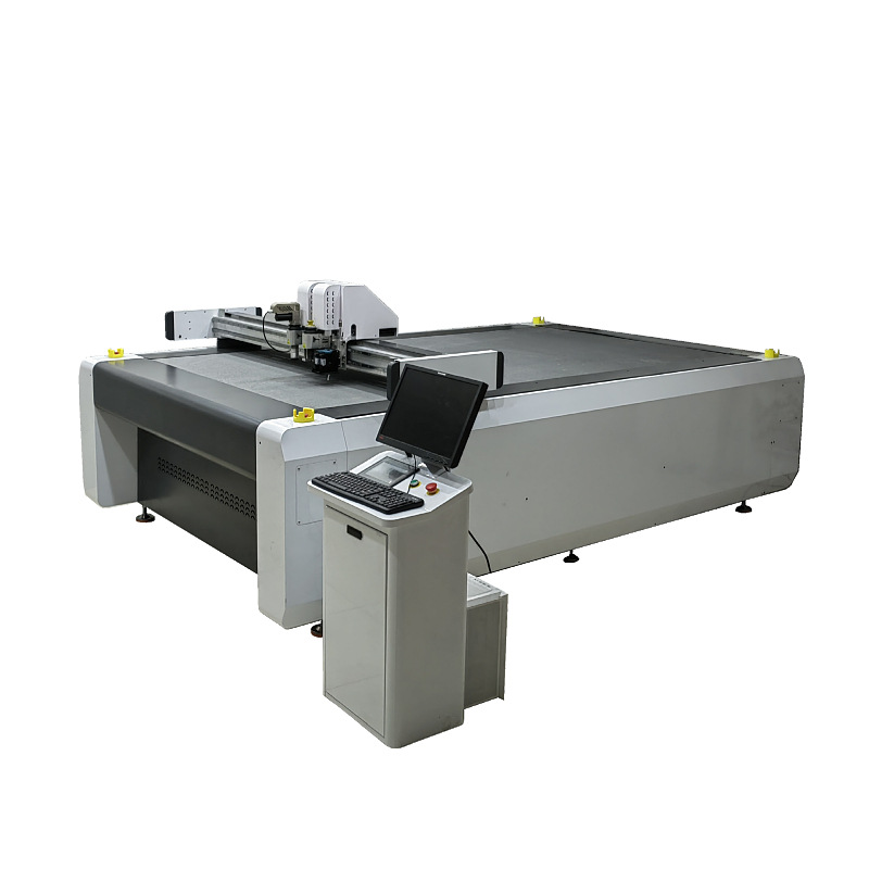 Pp Plastic Hollow Plate  Cutting Machine Carton Mockup Leather Fabric Fully Automatic Computer Cutting Machine