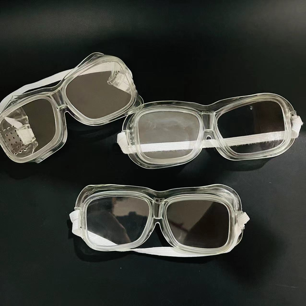 Белые мягкие очки, маленькие защитные очки, защищающие от ветра и пыли, оптовая продажа