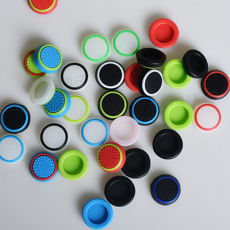 Накладка на джойстик Ps4 Xbox/Ps5 защитная крышка грибовидной формы двухцветная силиконовая накладка светящаяся