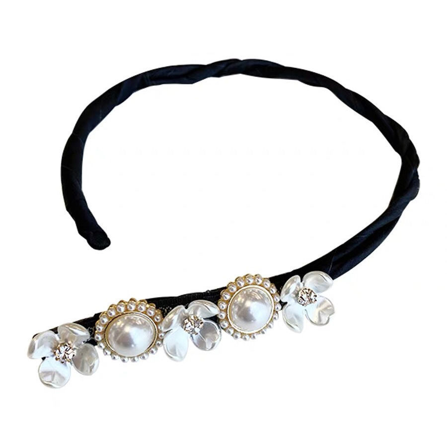 Cross-border Explosions Pearl Lazy Twist Clip Female Tie Ball Head Curler Hair Card Internet Celebrity Elegant Hair Flower Hair Accessories