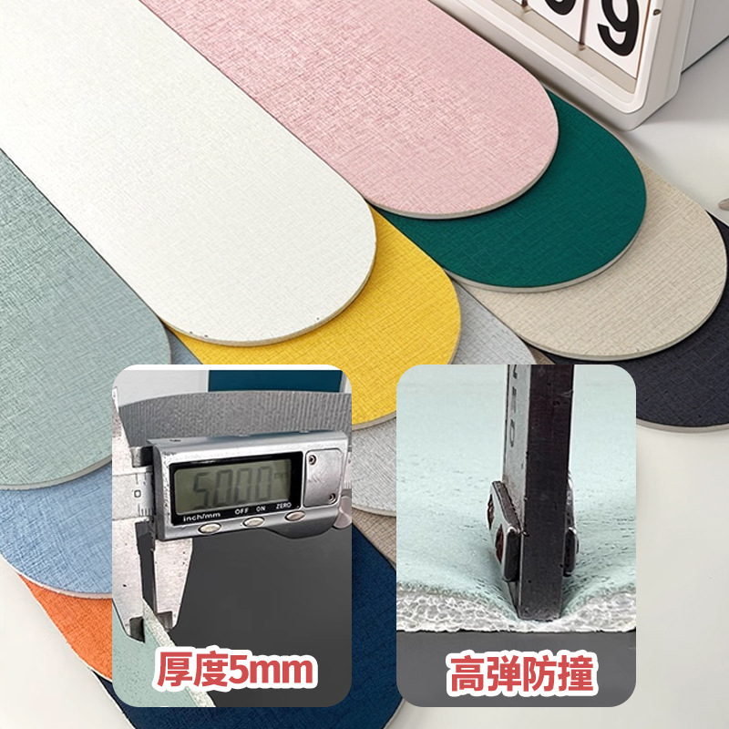 Children's Room Anti-Collision Bed Surround Wall Renovation Cover Ugly 3D Stereo Anti-Collision Wall Sticker Wall Skirt Self-Adhesive Soft Bag