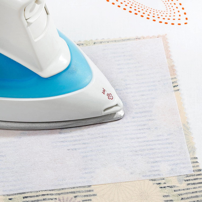 Factory Direct Cross-border E-commerce Hot-selling 100CM*2 Yards Foldableing Packaging Non-woven Adhesive Lining, Light and Medium Thickness