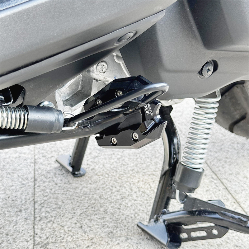 Подходящие для алюминиевых подставок для ног Yamaha Nmax155 20-25, Cnc, боковые подставки, подушки для ног